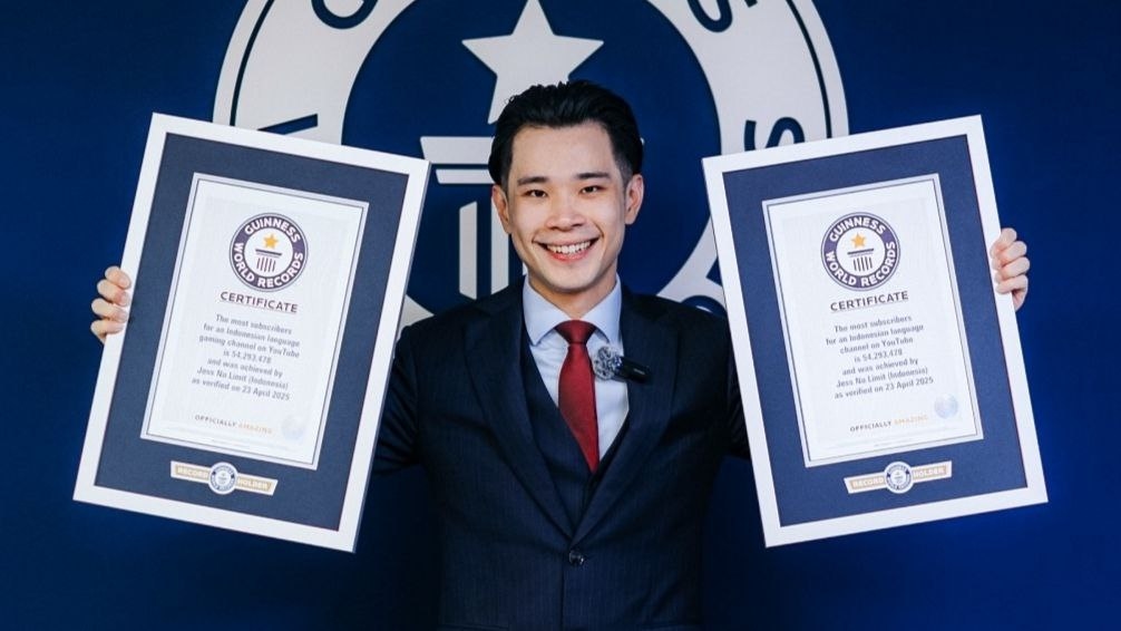 Jess No Limit Raih 2 Guinness World Records, Banggakan Gaming Indonesia!