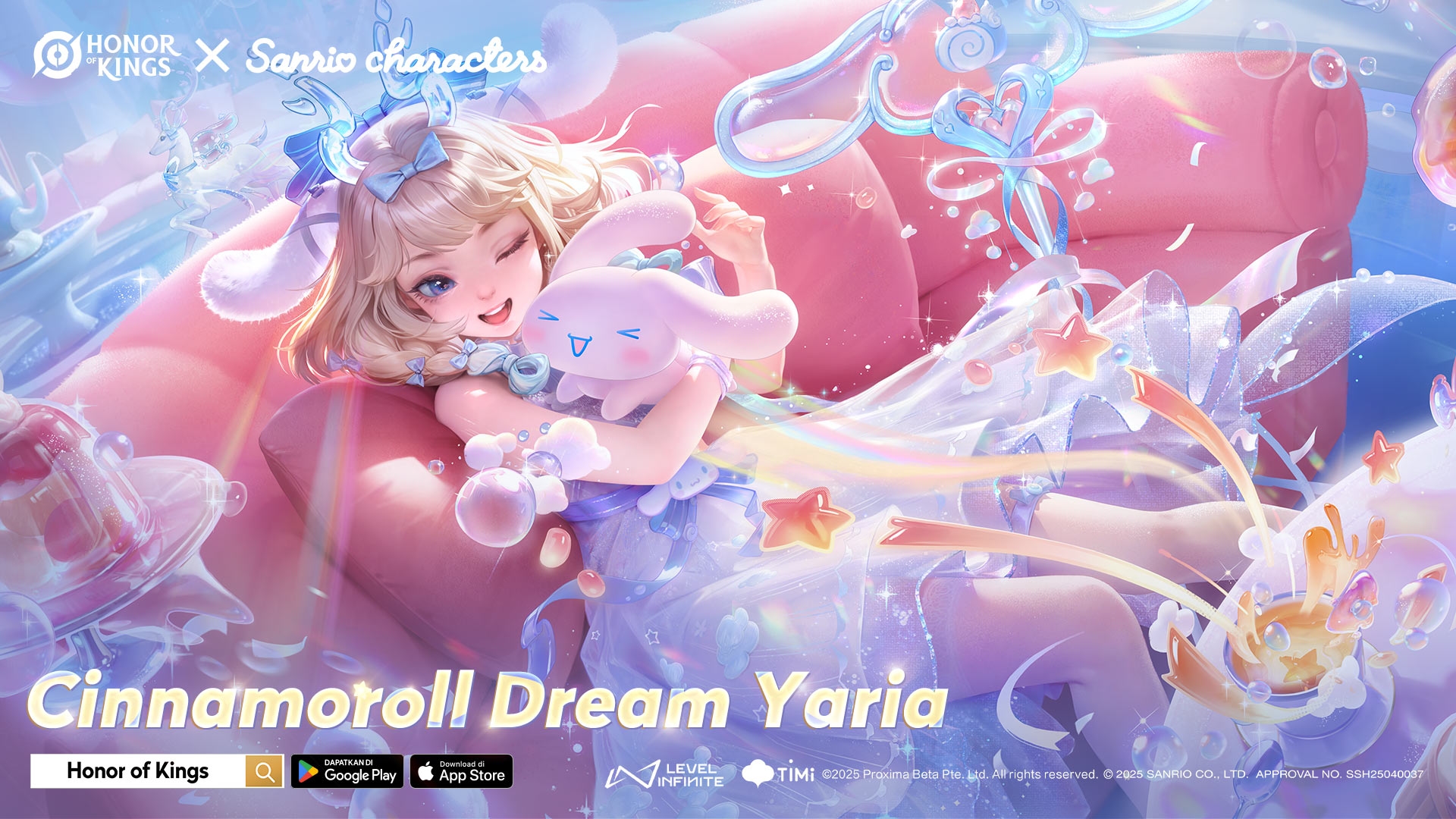 HoK x Sanrio Characters, Kolaborasi "Terlucu" dan Paling Ikonik!