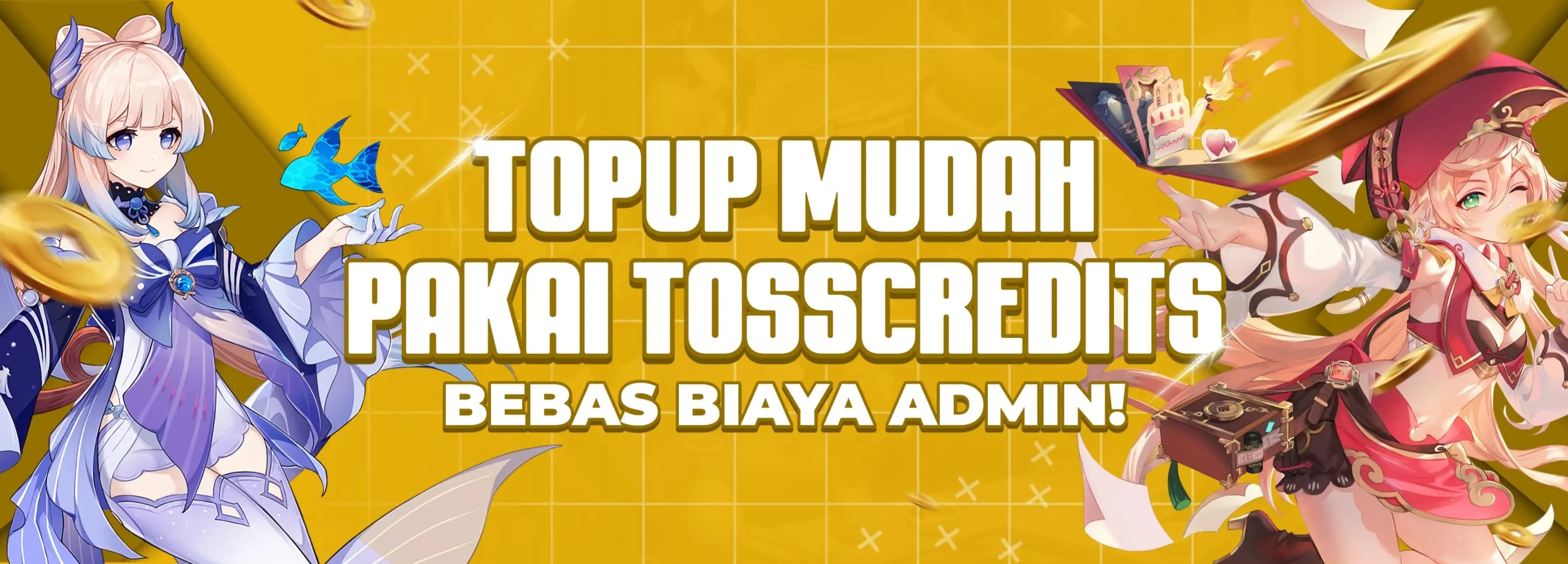 TossCredits: Solusi Pembayaran Top-Up Game Bebas Biaya Admin