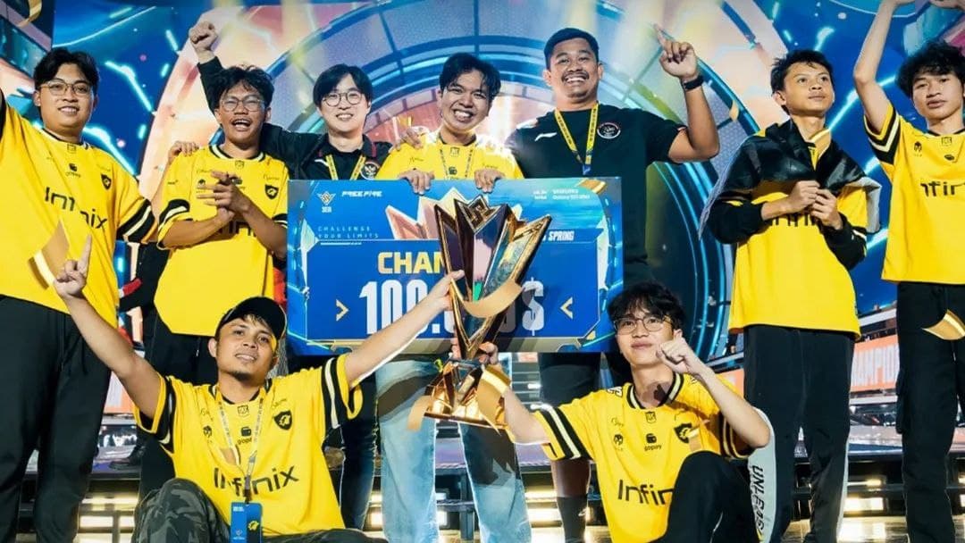 Juara FFWS SEA 2025, Onic Olympus Ukir Sejarah Baru Free Fire Indonesia