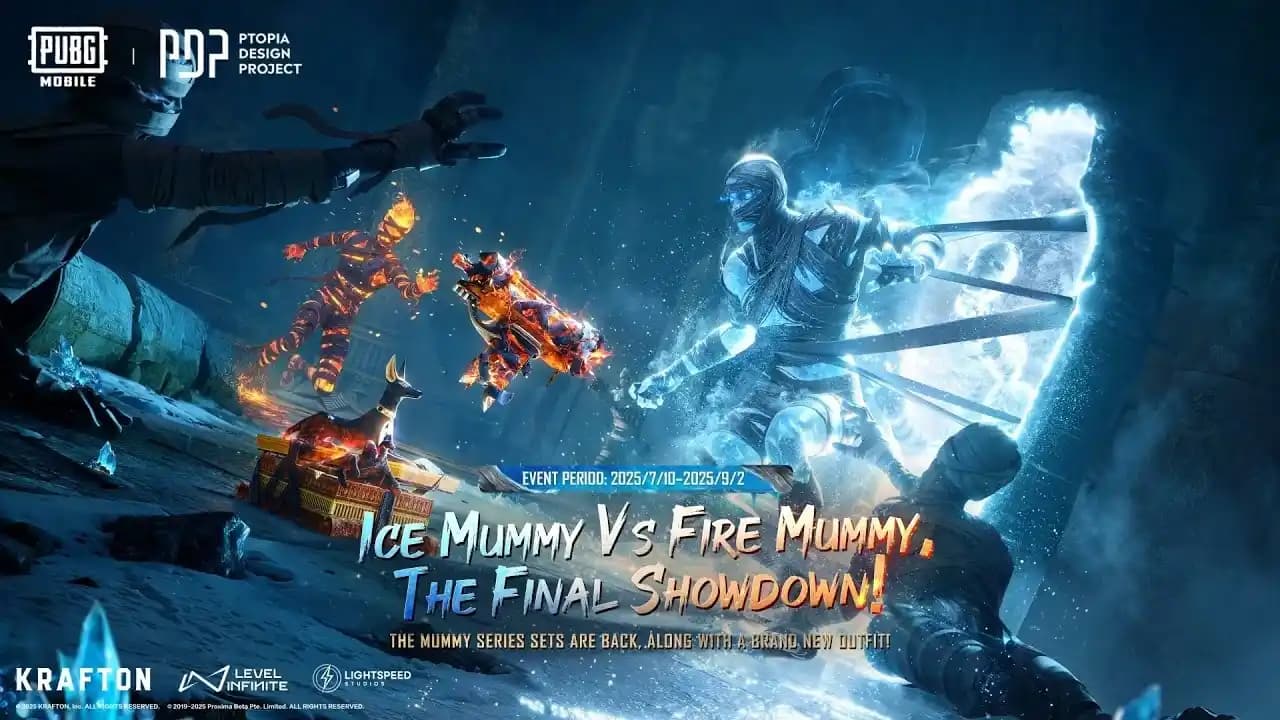 PUBG MOBILE Umumkan Kembalinya Seri Mummy di Event Polar Spectrophage 2025