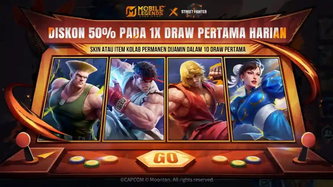 Simak Jadwal MLBB x Street Fighter Phase 2, Jangan Sampai Ketinggalan!