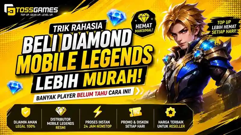 Trik Diamond Mobile Legends Harga Termurah, Banyak Player Belum Tahu