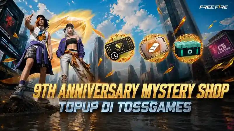 Mystery Shop Free Fire Juli 2026 Resmi Hadir, Diskon 90% Jadi Buruan!